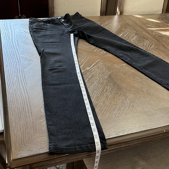 LC Lauren Conrad black denim low rise jeans Size 6 - Picture 16 of 17